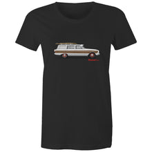 Falcon Surfing Wagon - Women's Organic Maple Tee