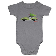 Christmas Jaguar E-Type Series - Baby Onesie Romper