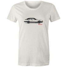 ALFA GTV6 Side - Women's Organic Maple Tee