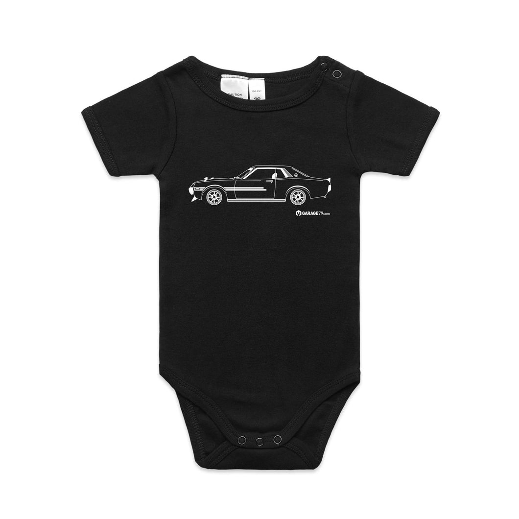 Mustang Side View - Baby Onesie Romper