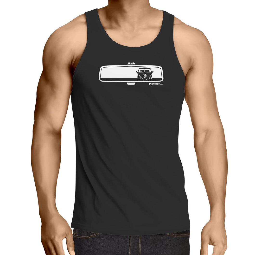 Surfing Kombi Side Lowdown - Mens Singlet Top