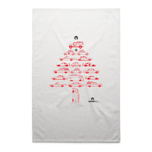 Christmas Tea Towel (Red)