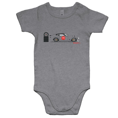 Datsun 240z Side - Baby Onesie Romper