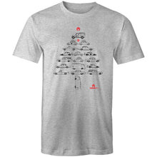 Car Lover’s Christmas Black Mens T-Shirt