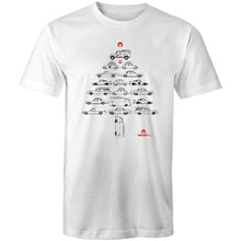 Car Lover’s Christmas Black Mens T-Shirt