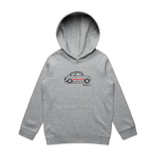 Fiat Side with Red - Kids Hoodies