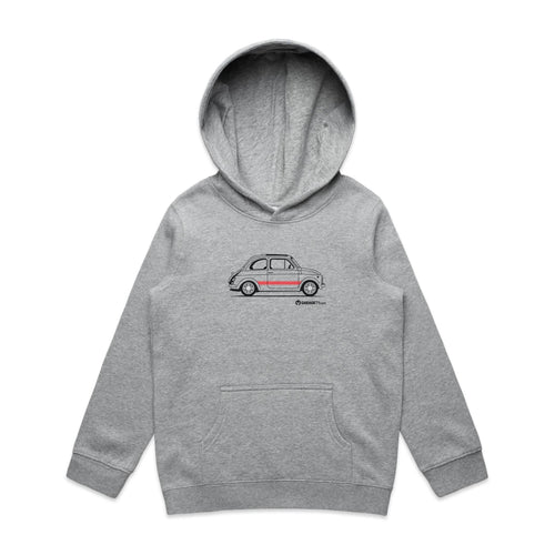 Fiat Side with Red - Kids Hoodies