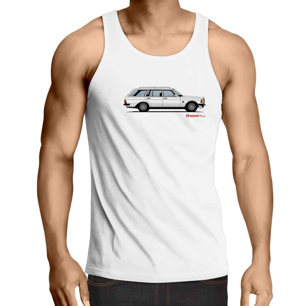 Mercedes Wagon Lowdown - Mens Singlet Top