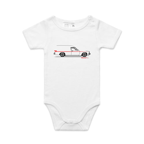 Panel Van on the Side - Baby Onesie Romper