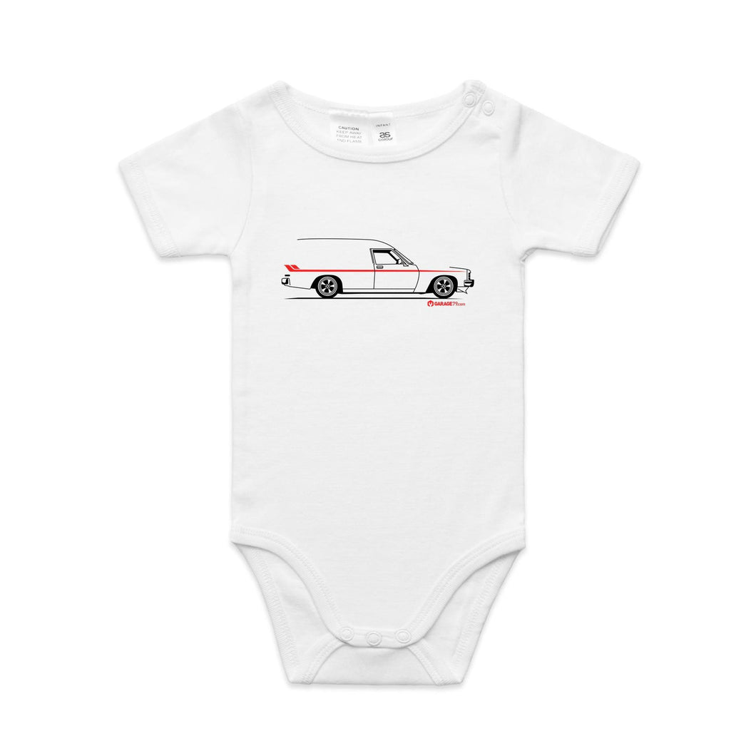Panel Van on the Side - Baby Onesie Romper