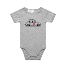 Beetle on the Side - Baby Onesie Romper