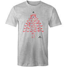 Car Lover’s Christmas Red Mens T-Shirt