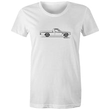 HQ Ute on the Side - Women's Organic Maple Tee