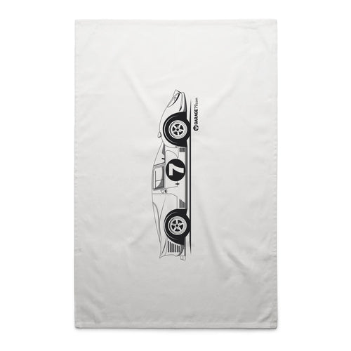1966 Ferrari 330 Tea Towel