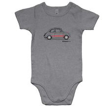 Fiat Side with Red - Baby Onesie Romper