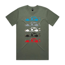 Porsche Side Stack - Classic Tee