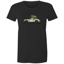 Porsche 911 Safari Tree - Women's Organic Maple Tee