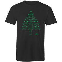 Car Lover’s Christmas Green Mens T-Shirt