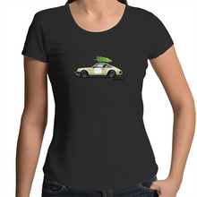 Porsche 911 Safari Tree - Women's Scoop Neck T-Shirt