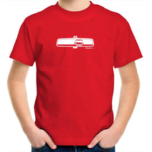 Mini in My Rearview Kids Youth Crew T-Shirt