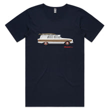 Falcon Surfing Wagon Mens Scoop Neck T-Shirt