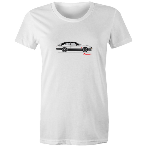 Alfa GTV6 Side - Womens Crew T-Shirt