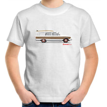Falcon Surfing Wagon Kids Youth Crew T-Shirt