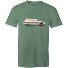 Falcon Surfing Wagon Mens T-Shirt