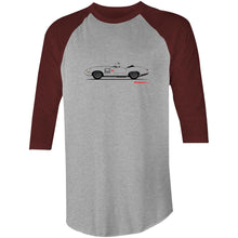 Jaguar E-Type Series One Roadster 3/4 Sleeve T-Shirt
