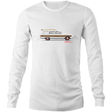 Falcon Surfing Wagon Mens Long Sleeve T-Shirt