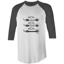 Monaro Triple Treat 3/4 Sleeve T-Shirt