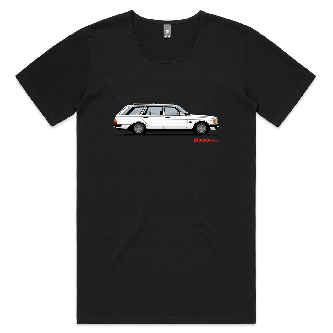 Mercedes Wagon Mens Scoop Neck T-Shirt