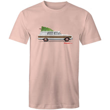 Falcon Surfing Wagon Tree - Mens T-Shirt