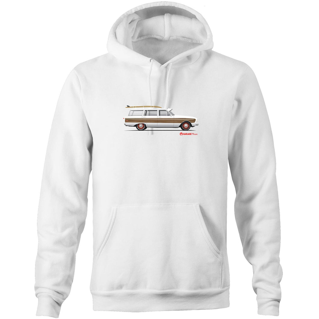 Falcon Surfing Wagon Pocket Hoodie Sweatshirt