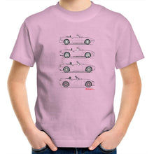 MX5 collection Kids Youth Crew T-Shirt