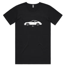 Porsche 993 Mens Scoop Neck T-Shirt
