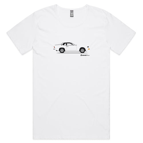 924 Porsche side Mens Scoop Neck T-Shirt