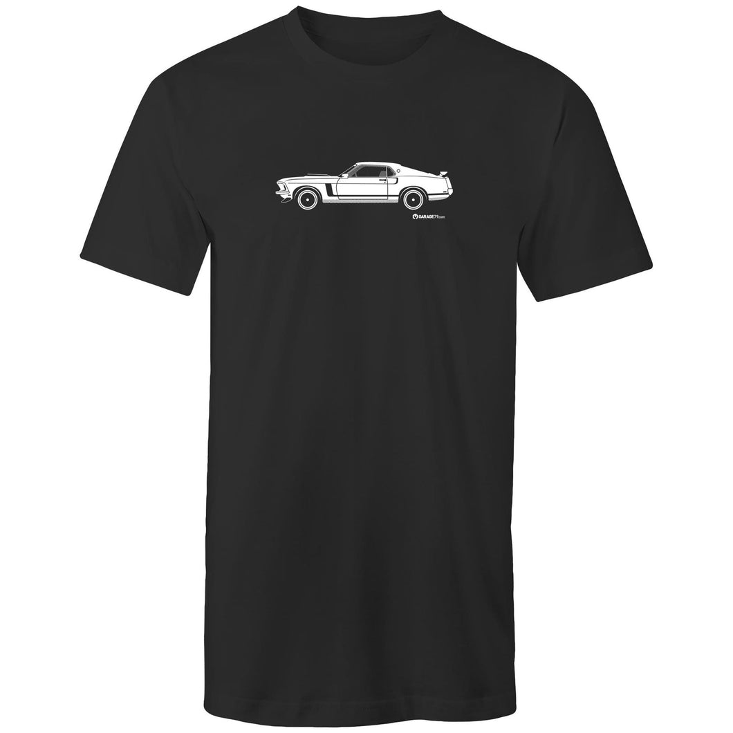 Mustang Side View Tall Tee T-Shirt