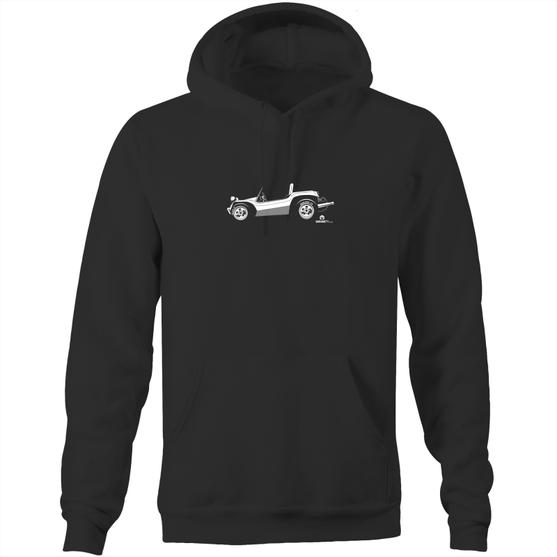 Dune Buggy- Pocket Hoodie Sweatshirt – Garage79 Designs