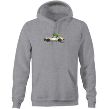 Christmas Porsche 911 Safari Pocket Hoodie Sweatshirt