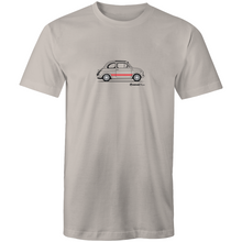 Fiat Side with Red - Mens T-Shirt