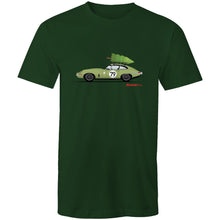 Christmas Jaguar E-Type Series Mens T-Shirt