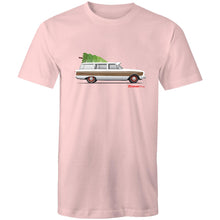Falcon Surfing Wagon Tree - Mens T-Shirt
