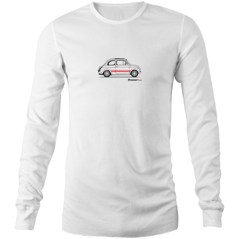 Fiat on the Side - Mens Long Sleeve T-Shirt