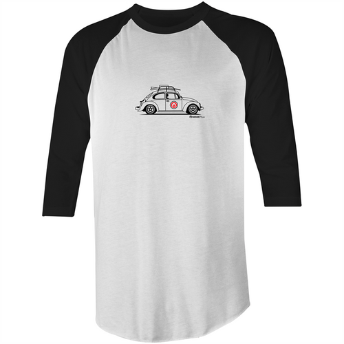Beetle Side - 3/4 Sleeve T-Shirt