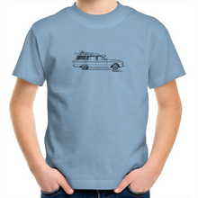 Falcon on the Side - Kids Youth Crew T-Shirt (Print on Demand)