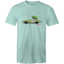 Christmas Jaguar E-Type Series Mens T-Shirt