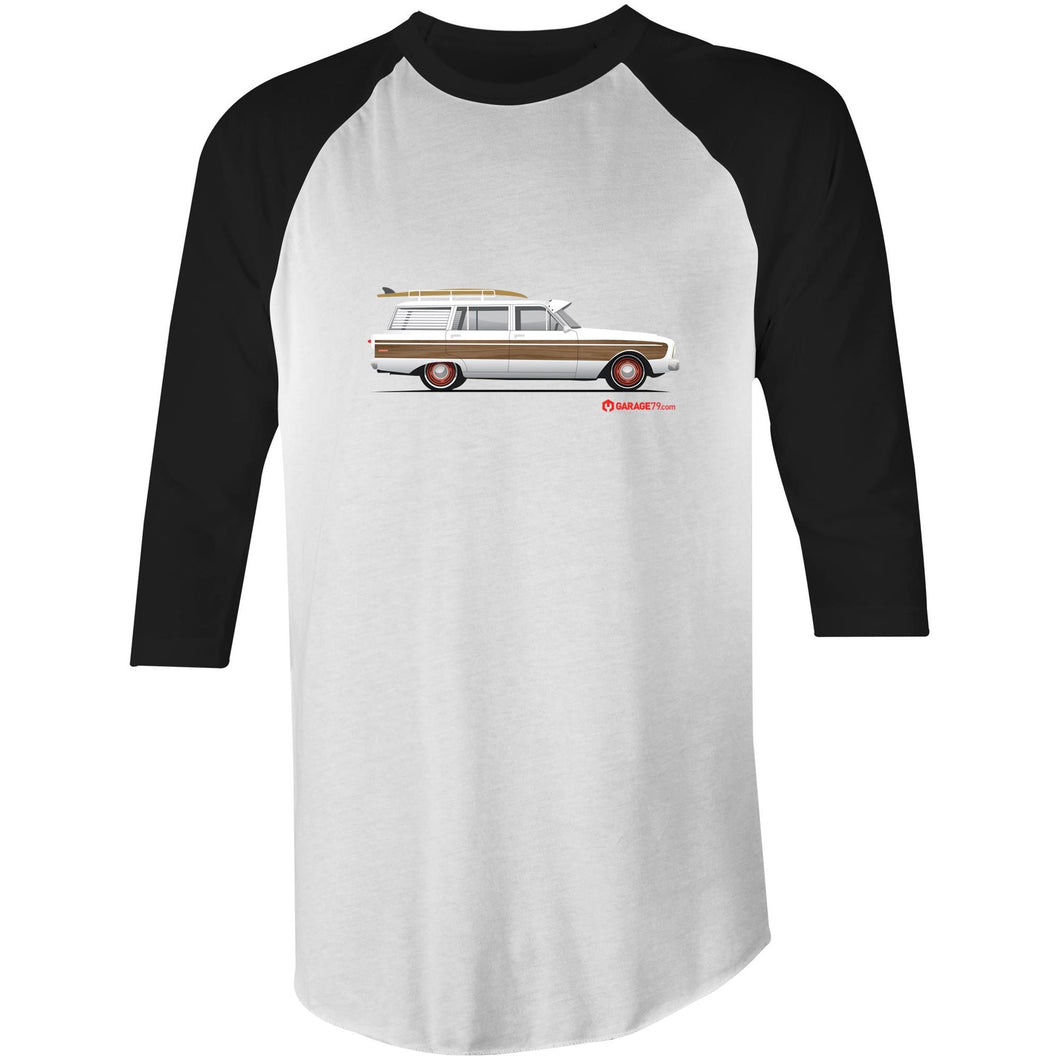 Falcon Surfing Wagon 3/4 Sleeve T-Shirt
