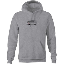 Surfing Kombi On the Side - Pocket Hoodie Sweatshirt