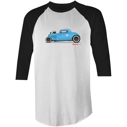 ’34 Hot Rod 3/4 Sleeve T-Shirt